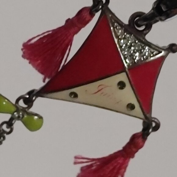 WHIMSICAL Juicy Couture Kite Charm Bracelet Charm Y2K Jewelry RETRO - Picture 5 of 5